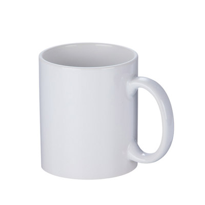 フルカラー転写対応陶器マグカップ(320ml)(白)0