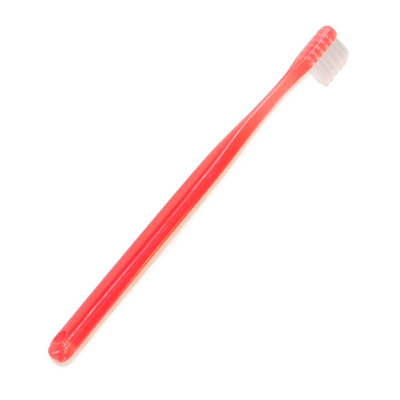 カラフル歯ブラシ（キャップ付）(ピンク)0