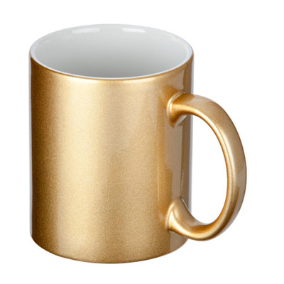フルカラー転写対応陶器マグカップ(320ml)(ゴールド)0