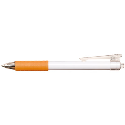 【セーラー万年筆】フェアラインクリップボールペン　[白軸]　全6色1