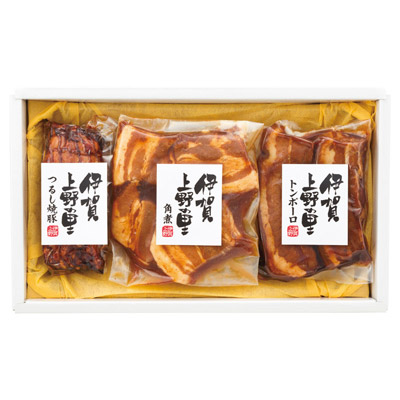 伊賀上野の里 つるし焼豚&豚角煮セット0