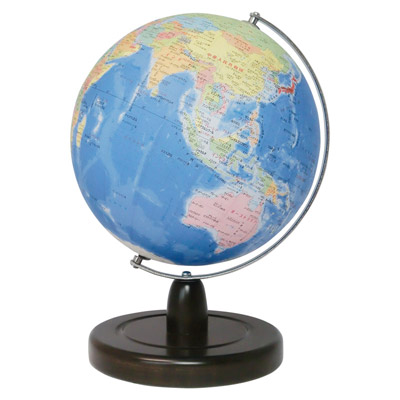地球儀（行政図）・国旗付き世界地図付 – ノベルティ本舗