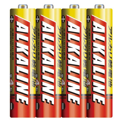 三菱電機　アルカリ乾電池４本組（単４）0