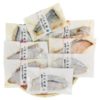 スギヨ こづつみ焼き～紙包み焼き魚詰合せ0