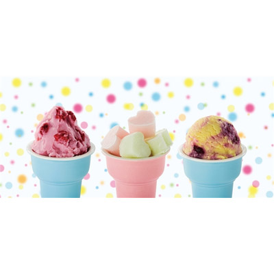 アイスクリームカップ＆スプーンセット5