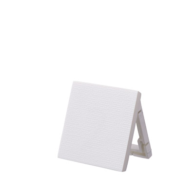 ミニピクチャーボードキーホルダー（５０×５０）　ホワイト0