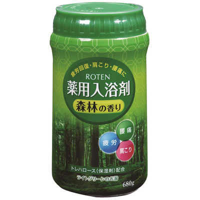 ROTEN 薬用入浴剤 森林の香りボトル680g0
