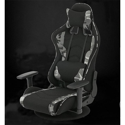 回転式ゲーミング座椅子 GMES-03BK0